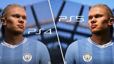 EA FC 24 PS4 PS5 Comparison