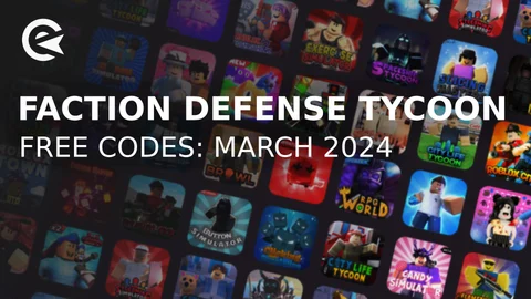 Faction defense tycoon codes march