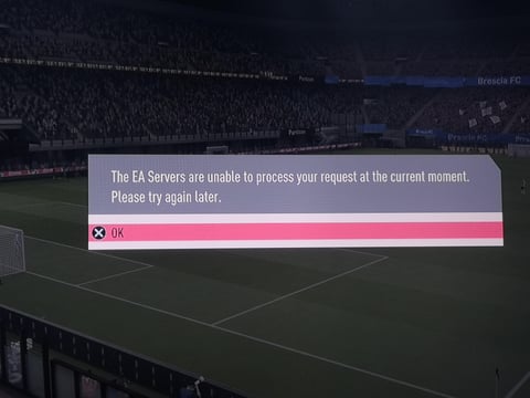 FIFA 22 ea server down