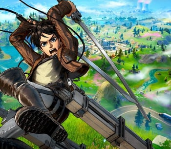 Fortnite attack on titan