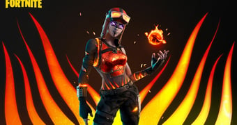 Fortnite blaze skin