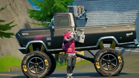 Fortnite pop vehicle tires