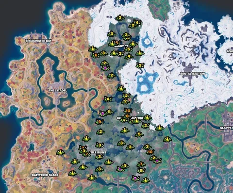 Fortnite schotenpflanzen locations