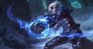 Frosted Ezreal Skin Splash