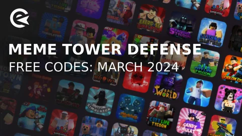 Meme tower defense codes march