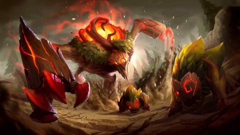 Red Buff League of Legends header