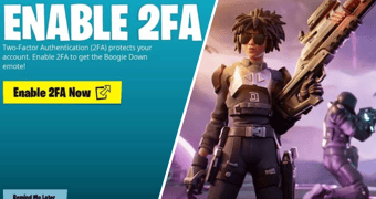 2 FA Fortnite