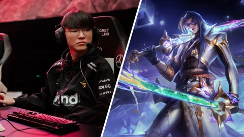 Faker Yone Worlds Finals 2023