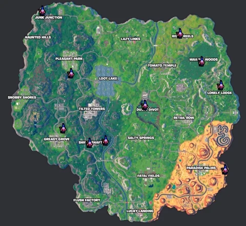 Gnome locations fortnite chapter 4 og